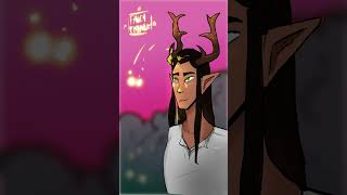 Animation practice  Tiv the Archfey animation dnd dndartist archfey fey animatic [upl. by Oneg]