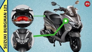 Suzuki Burgman 125 pricespecifications and complete review 2018 [upl. by Ainavi]