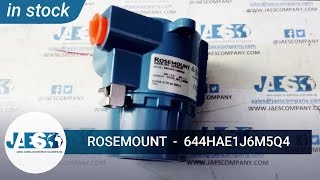 ROSEMOUNT 644HAE1J6M5Q4 IN STOCK Temperature Transmitter 060degC Trasmettitore di temperatura [upl. by Rattan]