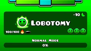 LOBOTOMY DASH All Levels 123  All Coins  Geometry Dash 22 [upl. by Mazur]