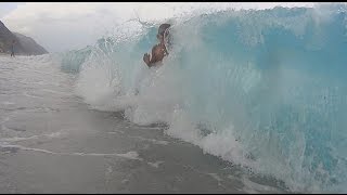 WAVES Kathisma beach 2015  Lefkada HD video [upl. by Cyrill]