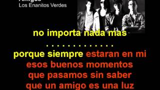 Enanitos Verdes  Amigos  Karaoke [upl. by Letti613]