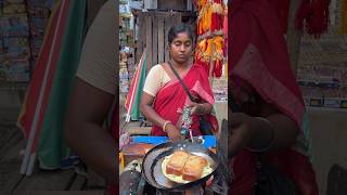 Very Hardworking Woman Making Egg Bread Toast ₹20 Only shorts egg eggtoast hardworkingwoman [upl. by Eberle299]