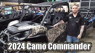 2024 Can Am Commander XT CAMO Talk around [upl. by Irved]