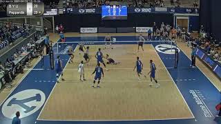 PEPPERDINE v BYU  APR 24  2021 NCAA  MENS VOLLEYBALL  MPSF CHAMPIONSHIP FINAL [upl. by Chere]