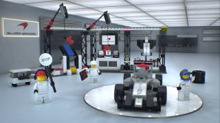 McLaren Mercedes Pit Stop  LEGO Speed Champions  75911  Product Animation [upl. by Eiznil]