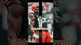 Top 10 Swaggiest Browns players clevelandbrowns nfl deshaunwatson denzelward postmalone [upl. by Ube773]