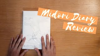 Midori Diary A5 Review [upl. by Ihab649]