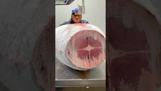 Huge Frozen Tuna Cutting food seafood tuna japan [upl. by Mya]