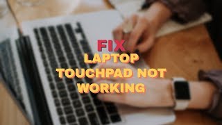 LAPTOP TOUCHPAD NOT WORKING  WINDOWS 10  FIX [upl. by Iphagenia257]