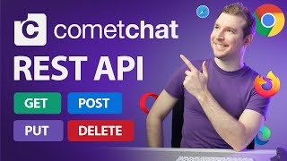 REST API with CometChat [upl. by Airalav207]