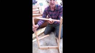 How to assemble an Ashford Knitters Loom Stand [upl. by Onitnas109]