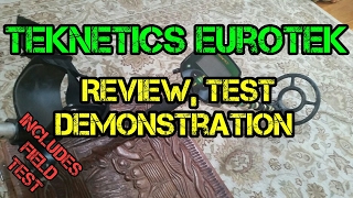 Teknetics Eurotek review test and demo [upl. by Weigle]