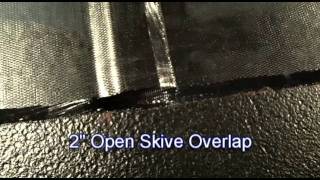 Blair Rubber Video  Overlap Lining Example [upl. by Foulk609]