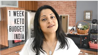 1 Week Keto diet Budget  Indian Keto Weekly Budget  Keto budget India [upl. by Htebzile]