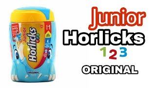 Junior Horlicks Stage 1 13 years Health amp Nutrition drink  500 g Jar Original flavor [upl. by Tamah]