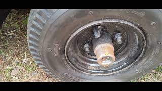 Tow Master trailer tires from WalMartcom NOT SAFE [upl. by Fredia215]