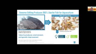 Advancing Production and Sustainability in Aquaculture through Genome Editing [upl. by Aynek]