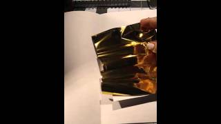 How To Foil With A Laser Printer And Laminator [upl. by Roee]