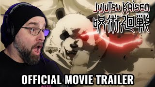 JUJUTSU KAISEN 0 MOVIE OFFICIAL TRAILER REACTION [upl. by Nagad]