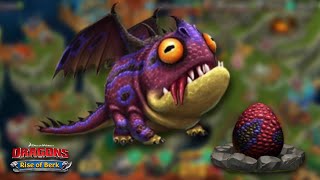 Raising The Bad Luck Dragon Hobgobbler Into Titan Max Level 175  Dragons  Rise of Berk [upl. by Adoh]