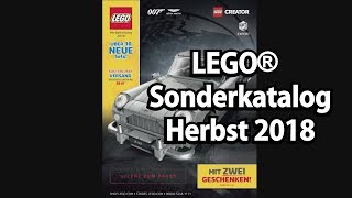 Der coolere LEGOKatalog Sonderkatalog Herbst 2018 [upl. by Inimod798]