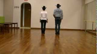 Clases de Line Dance Tema 3 Rock Step [upl. by Llevol]