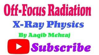 OffFocus Radiation or Extrafocal Radiation  Aaqib Bhat [upl. by Sutphin]