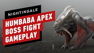 Nightingale  Exclusive Apex Creature Humbaba Gameplay [upl. by Suzanne10]