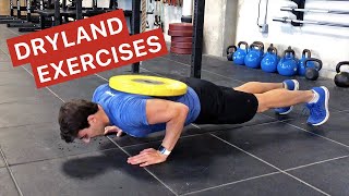 Dryland Exercises For Swimmers Strength Training [upl. by Boorman751]