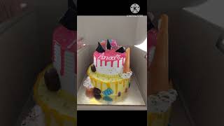 2 tier cake designs 2tiercakedecoration [upl. by Swetiana985]