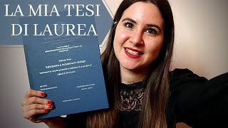 Ho discusso la mia TESI di LAUREA ScienzedellEducazione [upl. by Osber]