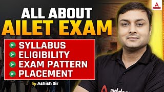 All About AILET 2025 📑📕  Syllabus Eligibility Exam Pattern Placement  Must Watch🔥🔥 [upl. by Galen871]