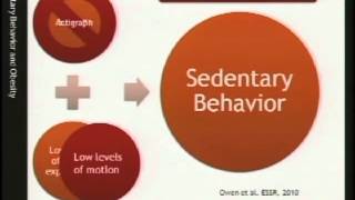 Sedentary Behavior  Target for Change Challenge to Assess [upl. by Akeihsat]