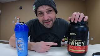 Review Optimum Nutrition Gold Standard Whey Vanilla Ice Cream [upl. by China461]