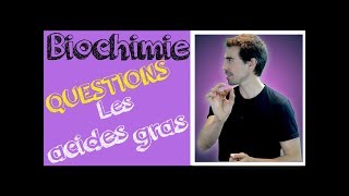 Cours de biochimie Nomenclature des acides gras [upl. by Eibber]