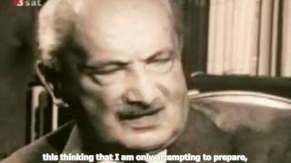 Heidegger The End of Philosophy and The Task of Thinking English Subtitles [upl. by Sterner]