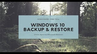 Free Windows 10 Backup amp Restore Tool  How to Backup Windows 10 and Restore Windows 10 Files [upl. by Norbie]