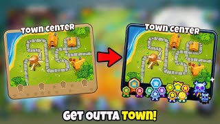 How Fast Can You Black Border Town Center in BTD6 [upl. by Teferi]