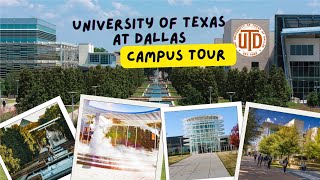 University of Texas at Dallas  UTD Campus Tour  Essential Stops for Masters Students on First Day [upl. by Orlena672]