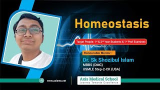 Homeostasis  Physiology  Axis Medical School II বাংলা [upl. by Lawler]