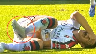 Genoas Ruslan Malinovskyi Horrible Ankle Injury vs Venezia 😳😢  Ankle Broken  Serie A [upl. by Sualkin]