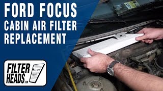 How to Replace Cabin Air Filter 2003 Ford Focus [upl. by Calli]