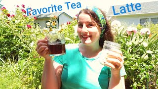 Favorite Tea to make a Latte 🍵😄 Birthday Cake Latte recipe 🎂 TeaTogetherTuesday [upl. by Ingham]