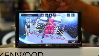 How to use the backup camera settings on Kenwoods new DDX9702S smart phone multi media radio [upl. by Alletsyrc]