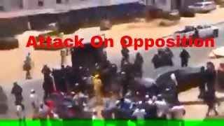 Gambian Opposition attack by the Army [upl. by Akimak827]