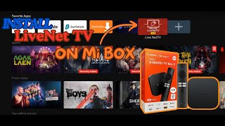 How to Install Live Net TV on Mi Box Android TV or Firestick [upl. by Coveney]