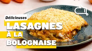 Une délicieuse recette de lasagne à la bolognaise [upl. by Olcott702]