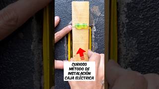 Instalación Precisa de Caja Eléctrica empotrada [upl. by Anett]