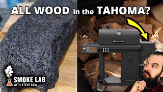 I smoked a brisket with ONLY WOOD CHUNKS in the Tahoma AutoFeed Charcoal Smoker and THIS happened [upl. by Stein]